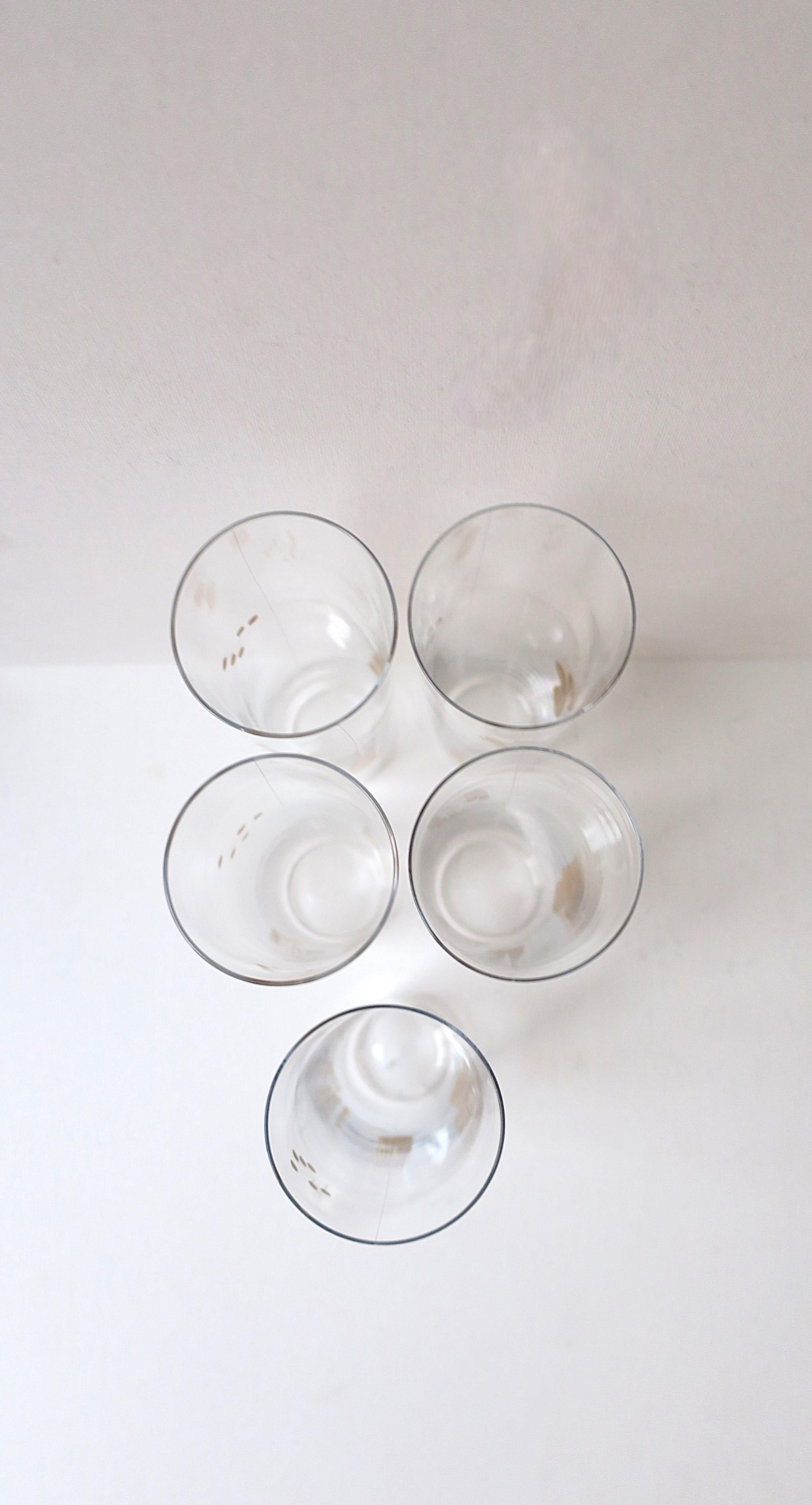 Copas de cóctel Highball doradas en venta 2