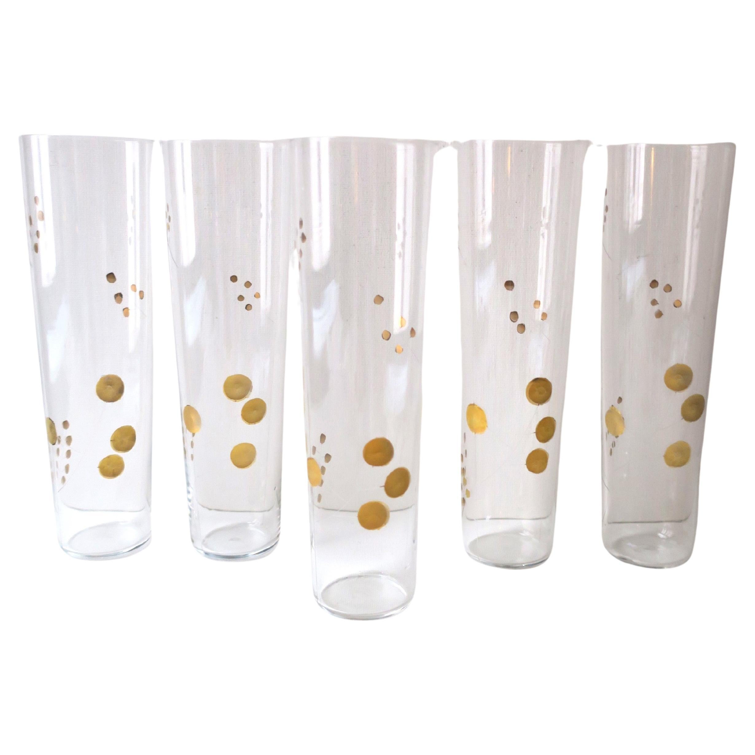 Bicchieri da cocktail Highball dorati