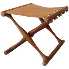 "Gold Hill" Teak Folding Stool