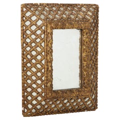 Antique Gold Indian Mirror