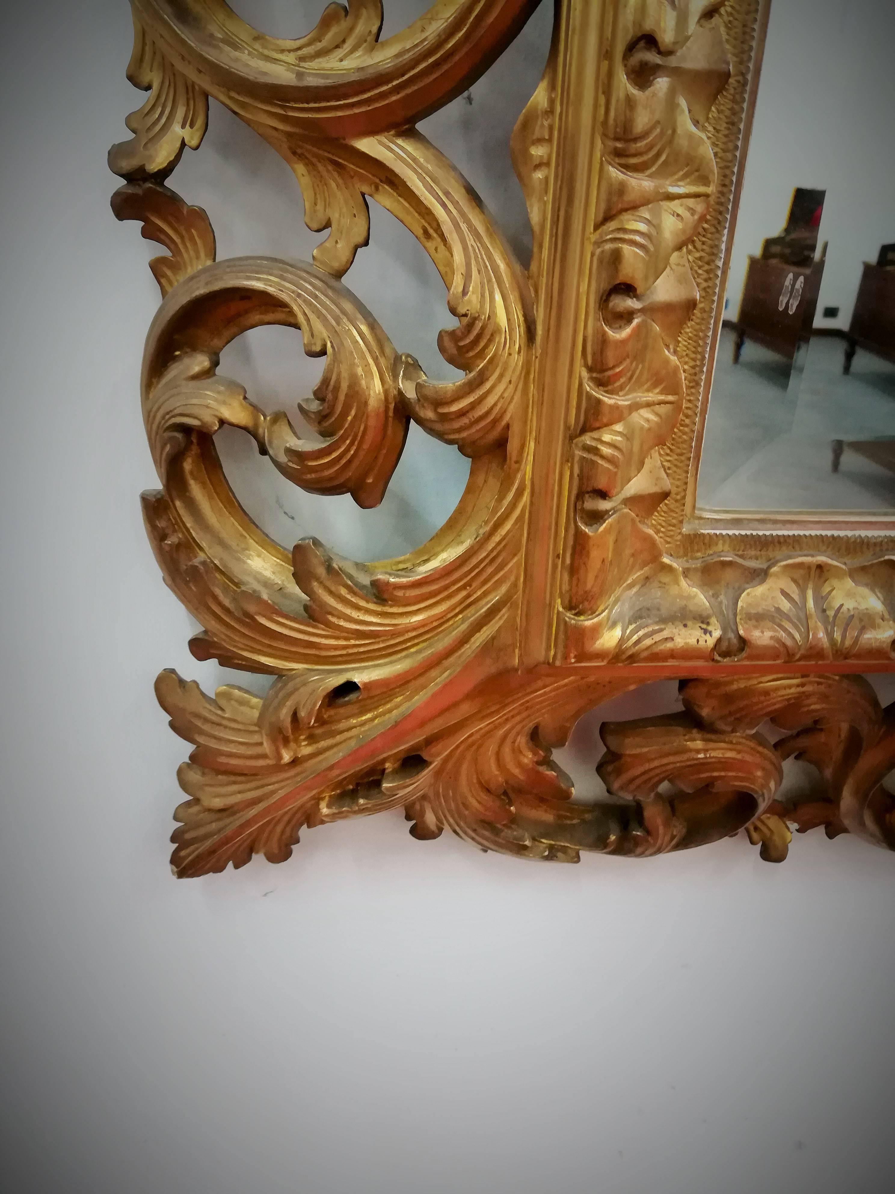 This is a Italian gold inlaid wood. It is all original.