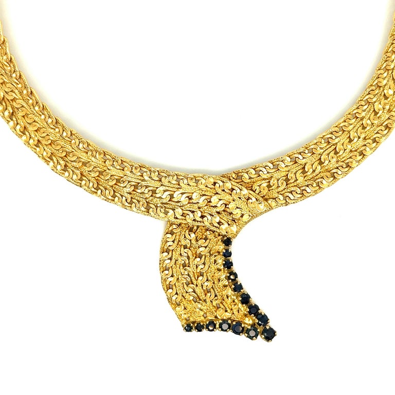 Italian gold outlet necklace designs