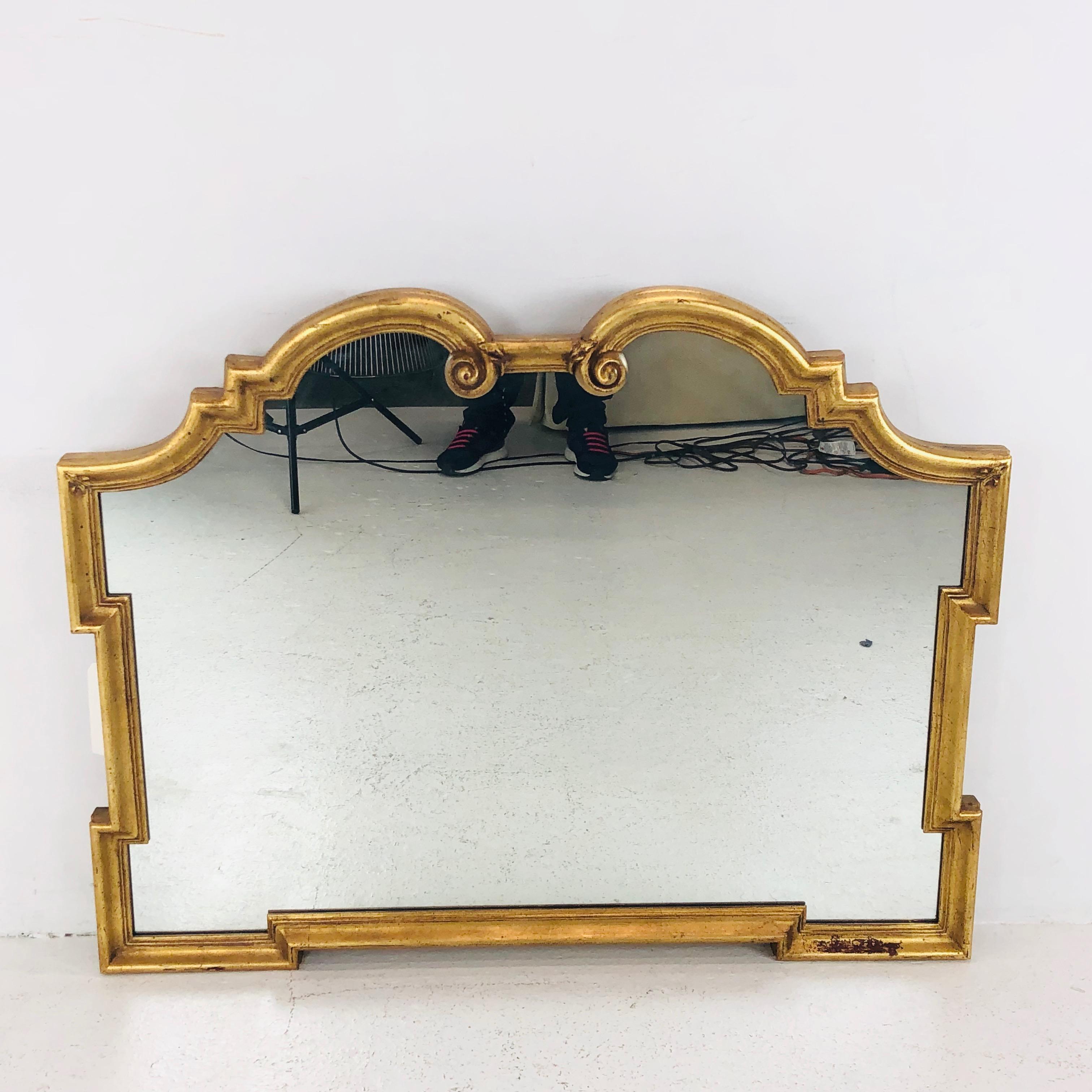 20th Century Gold La Barge Italian Mirror