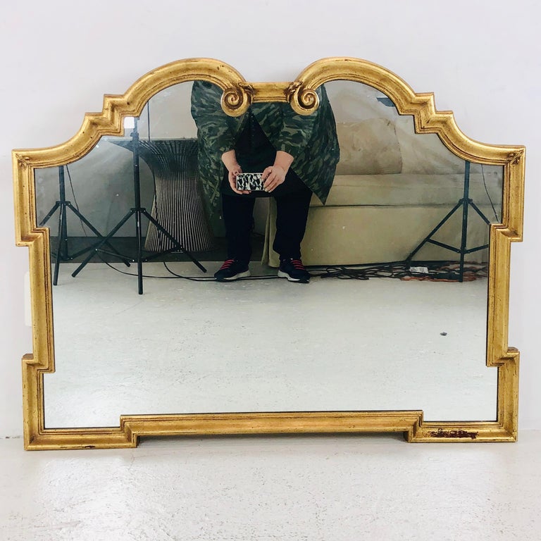 Gold La Barge Italian Mirror at 1stDibs