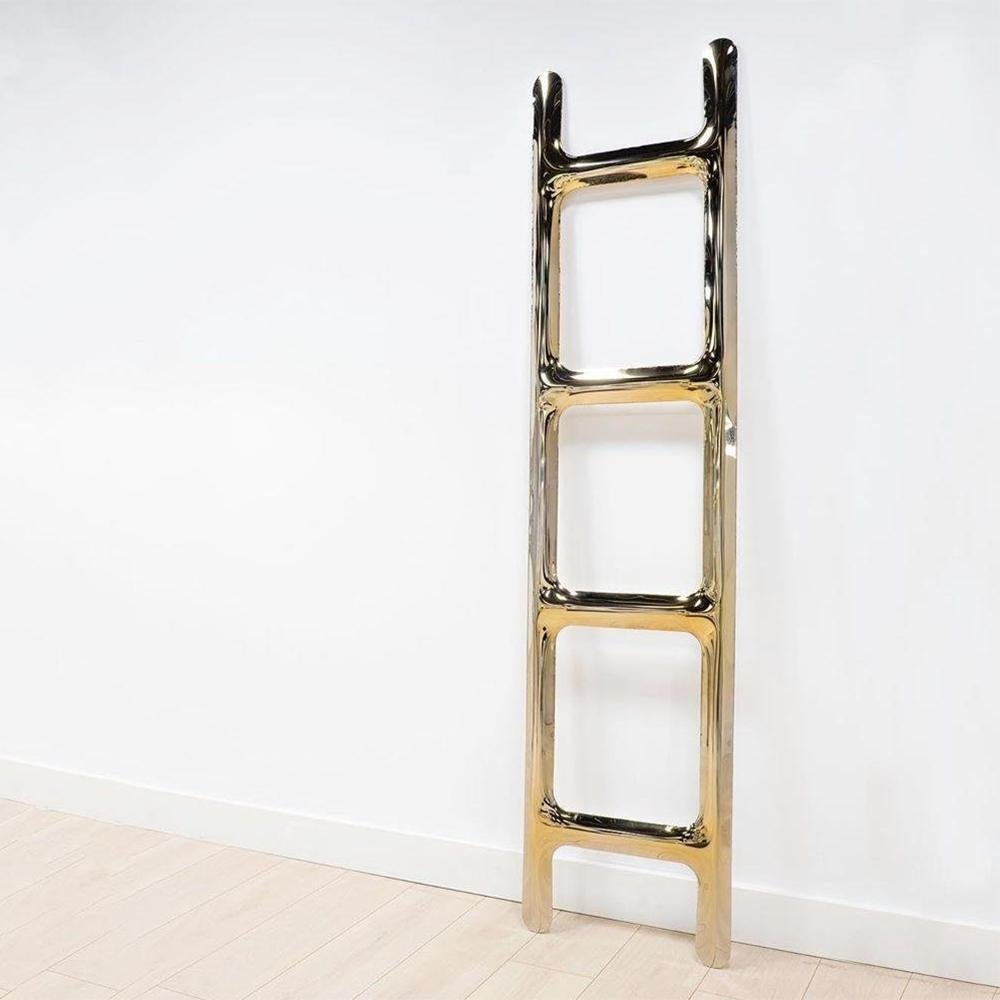 gold library ladder