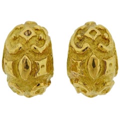 Gold Large Hoop Earrings