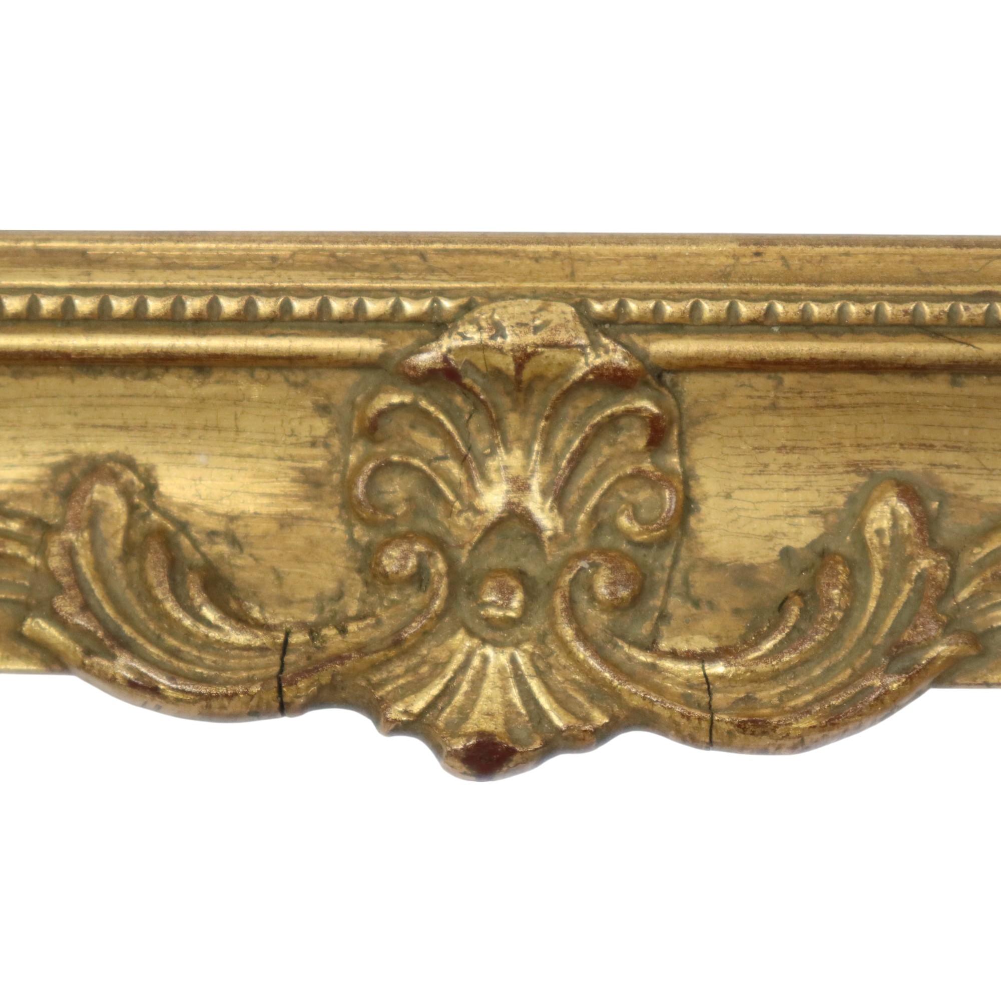 Gold Leaf Baroque Style Frame Classic Gilded Frame 43x34cm For Sale 3