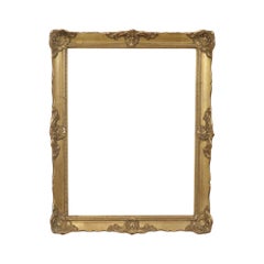 Marco Estilo Barroco Hoja de Oro Marco Dorado Clásico 43x34cm