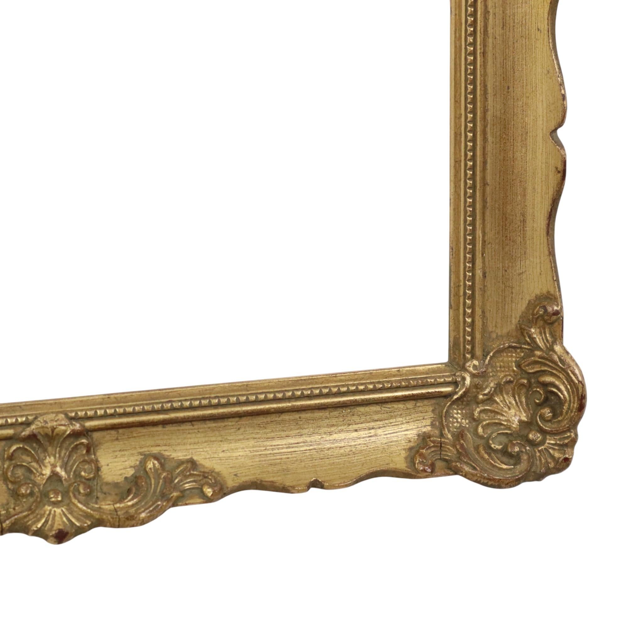 Gold Leaf Baroque Style Frame Classic Gilded Frame 43x34cm For Sale 2