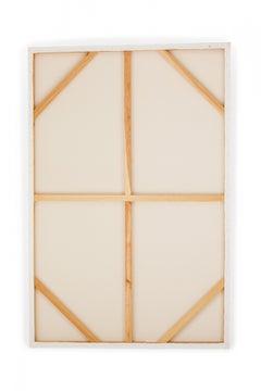 Gold Leaf & Black Acrylic Abstract New York Skyline Painting on Canvas