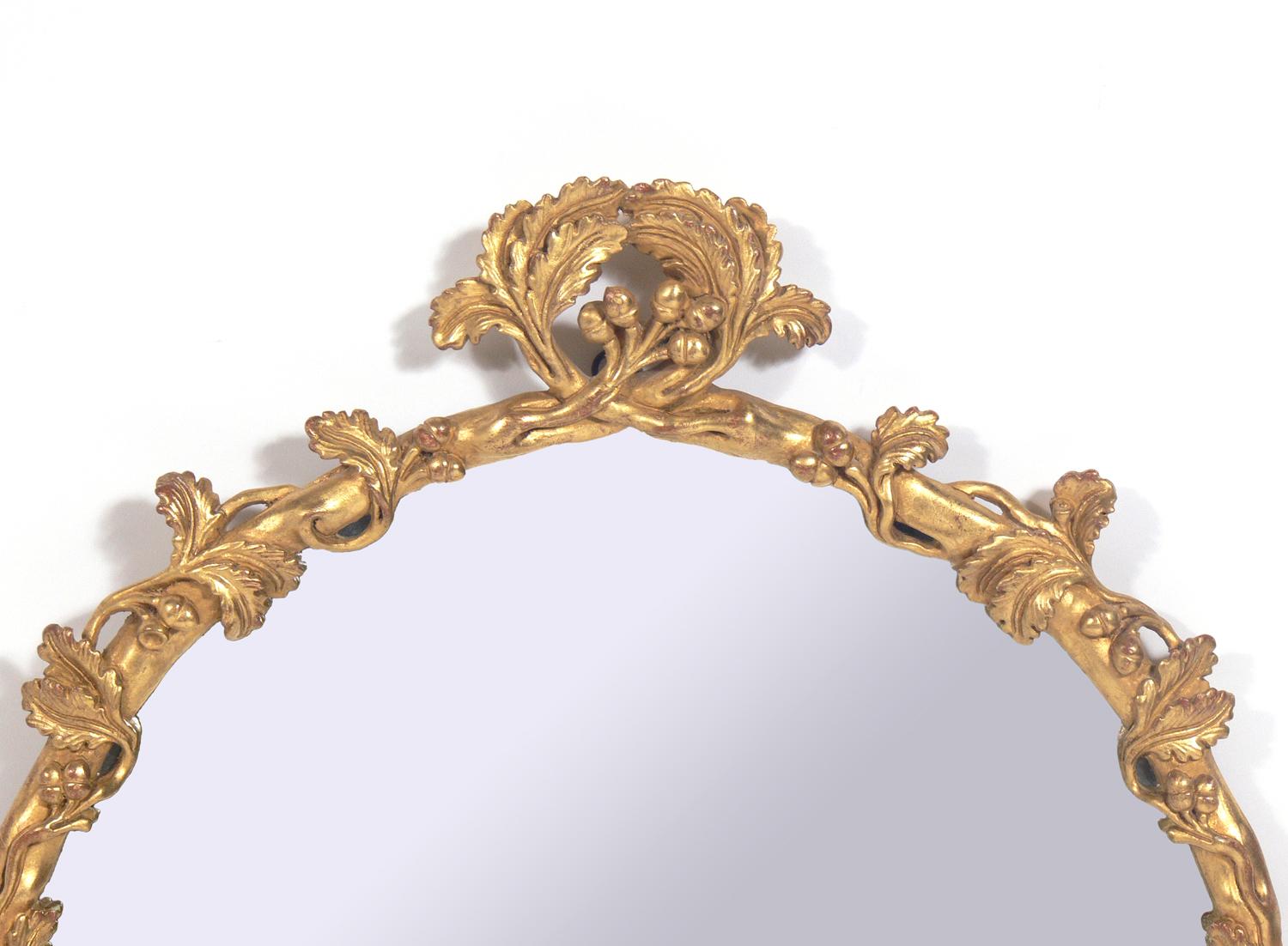 gold leaf mirrors for sale