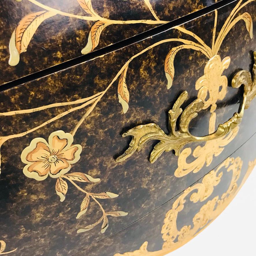 Gold Leaf Chest / Commode by John Widdicomb For Sale 5
