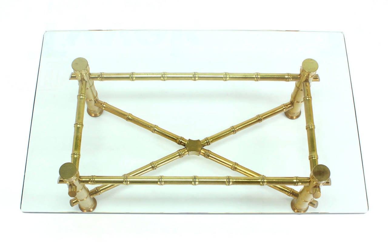 Gold Leaf Faux Bamboo Base Thick 3/4