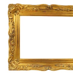 Gold Leaf Gilded Frame Baroque Style Classic 34x28cm