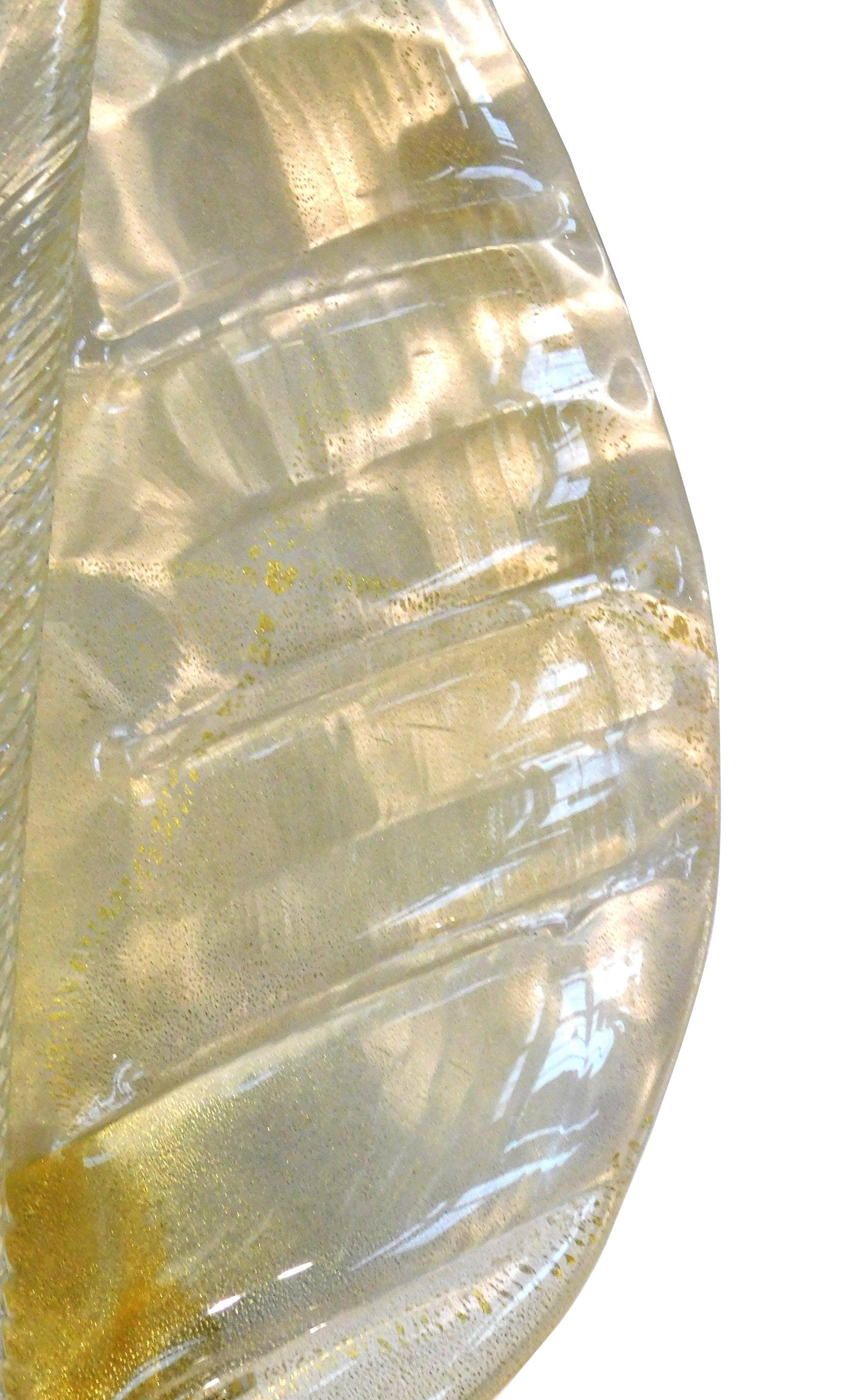 Italian Gold Leaf Sconce by Fabio Ltd.