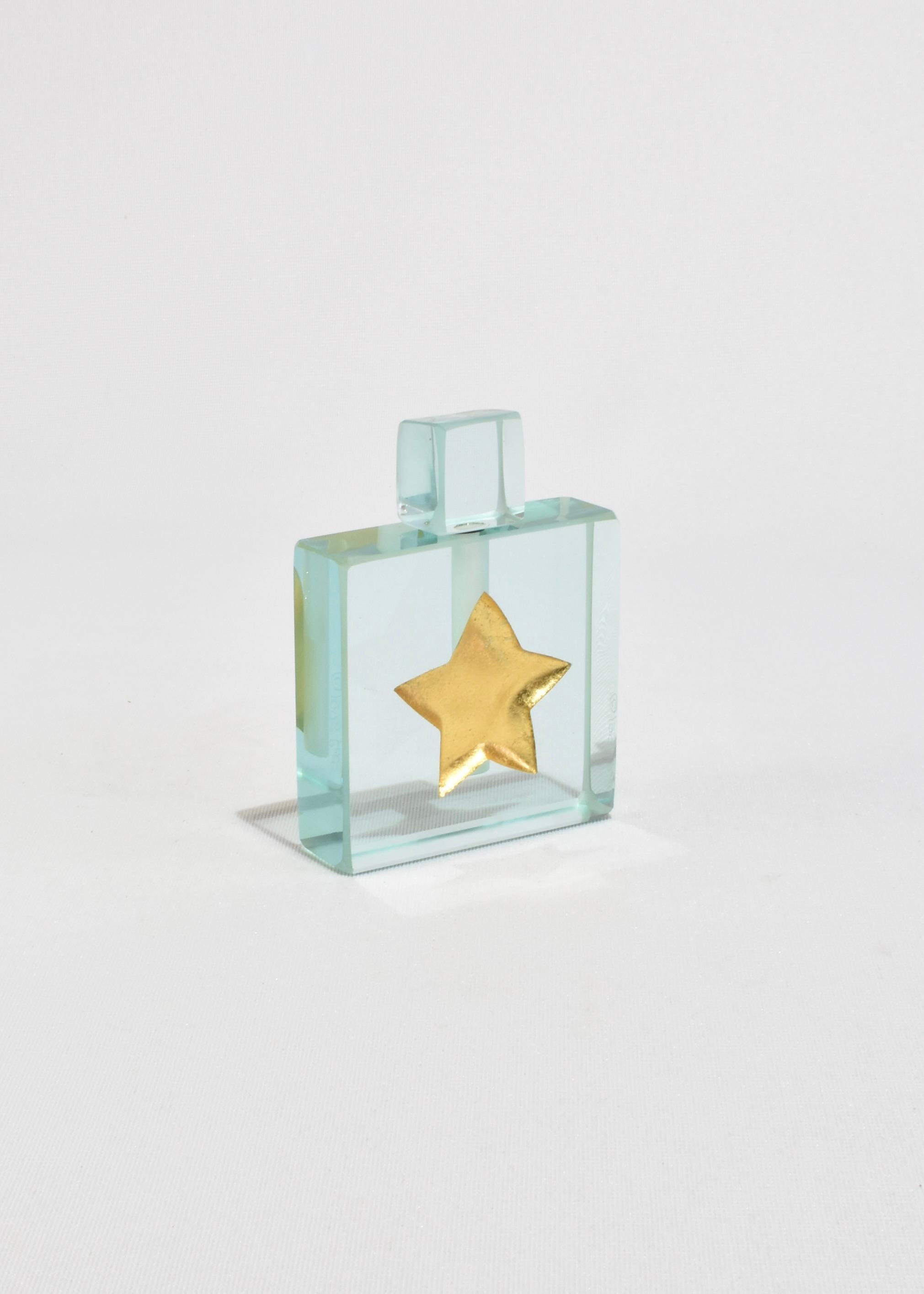 Gold Leaf Star Parfümflasche im Zustand „Gut“ im Angebot in Richmond, VA