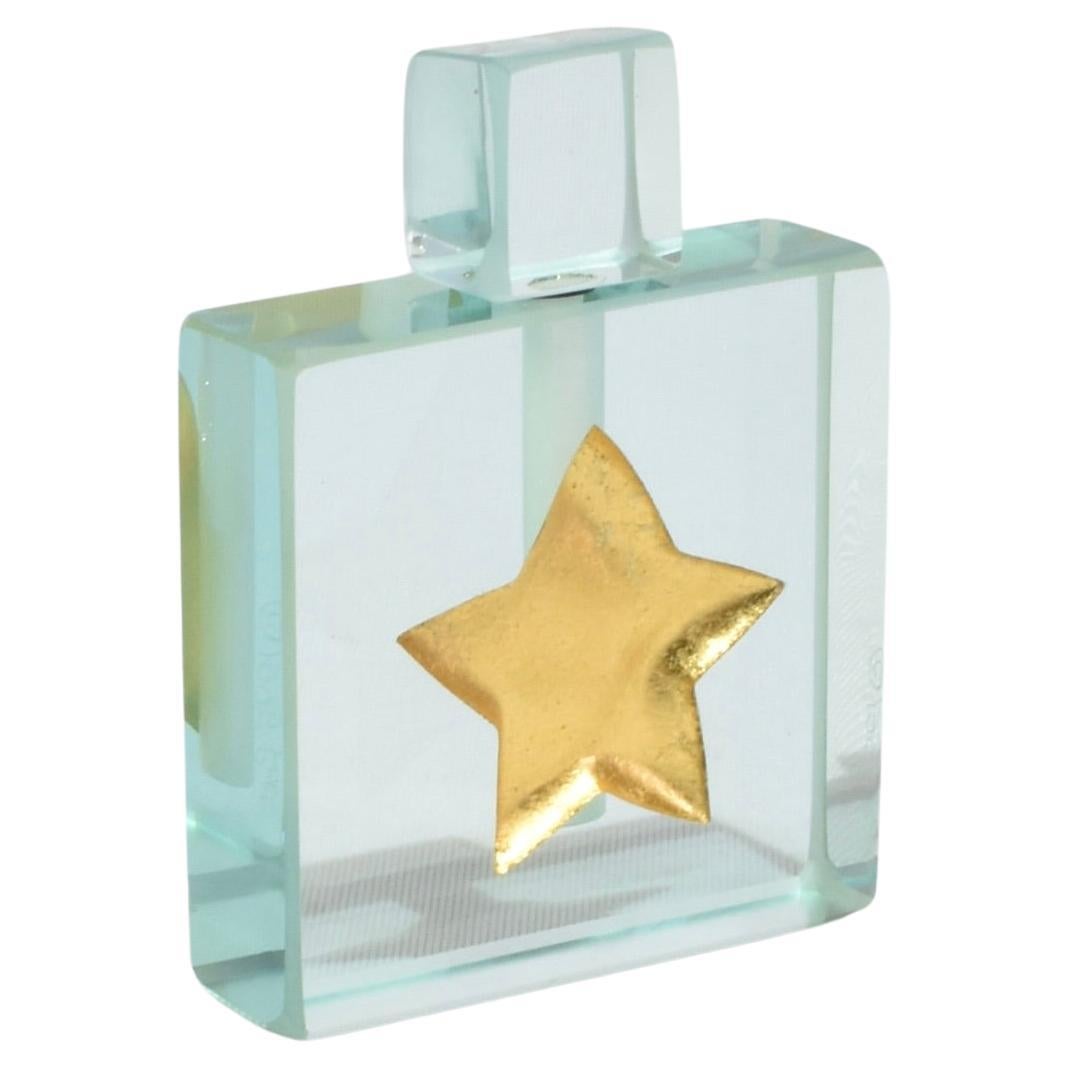 Gold Leaf Star Parfümflasche im Angebot