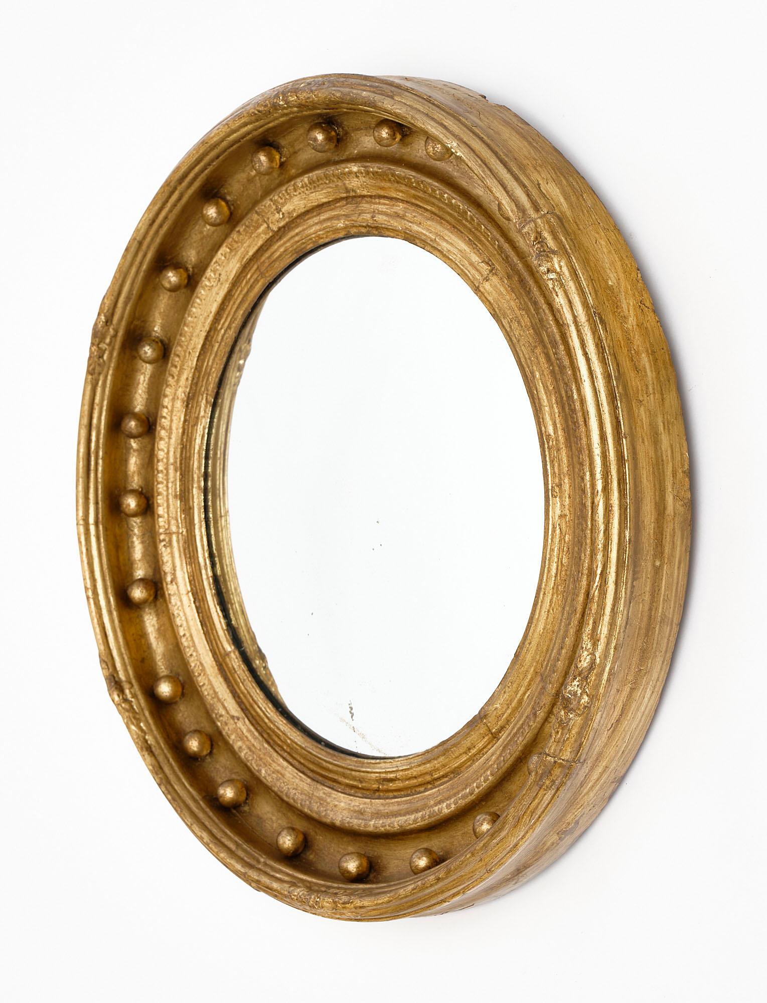 Early 20th Century Gold Leafed French Antique Mirror