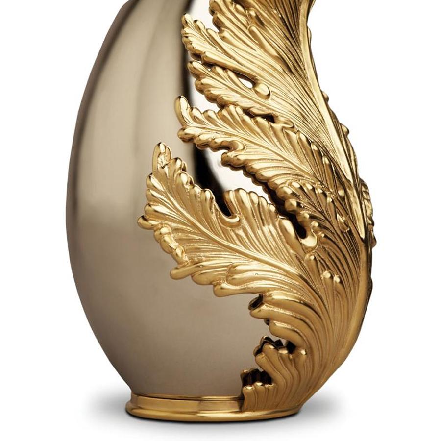 Portoghese Vaso di congedo in oro con placca d'oro a 24 carati in vendita