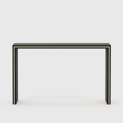 Gold Line Console Table