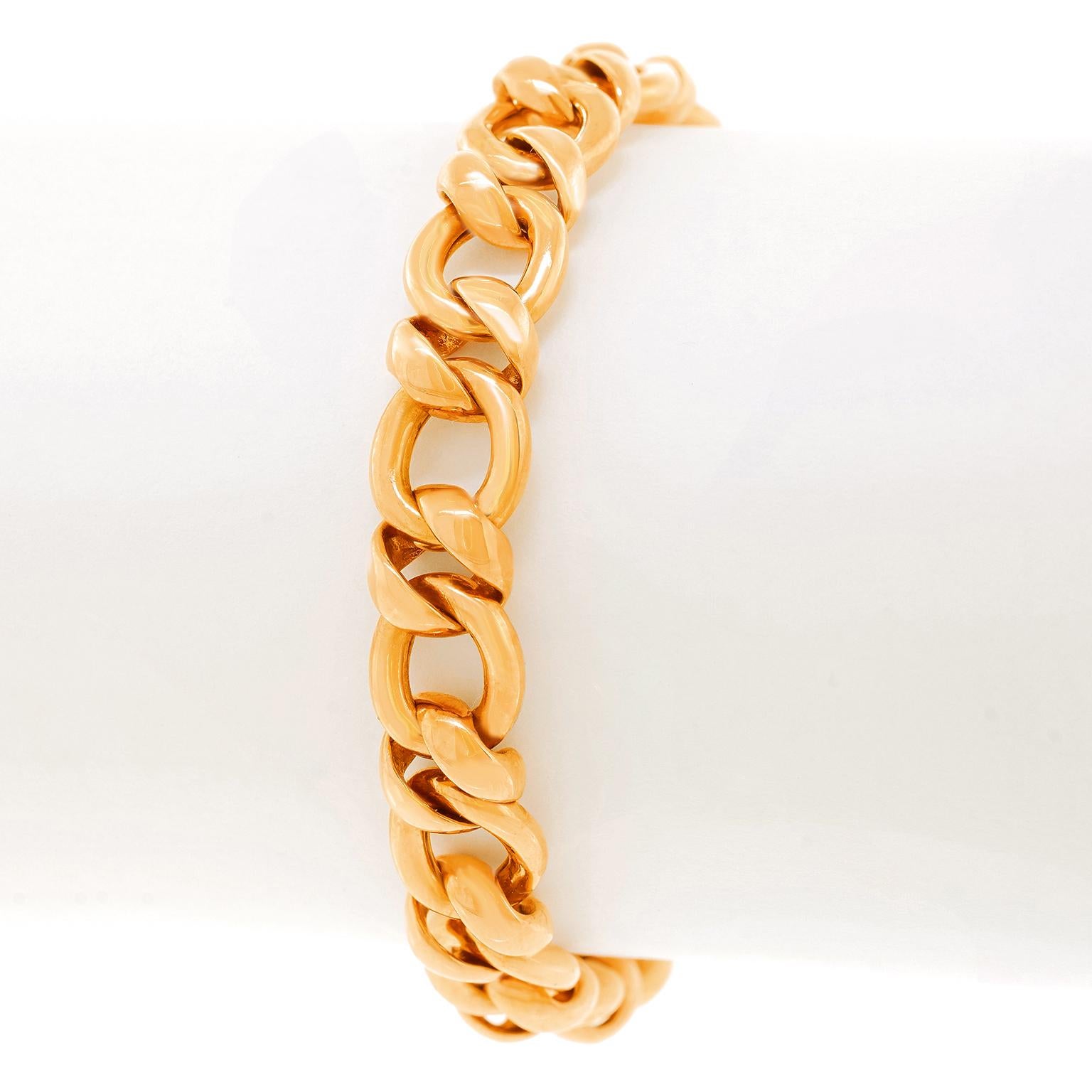 Bracciale A Link in oro di A. Kurz in vendita 3