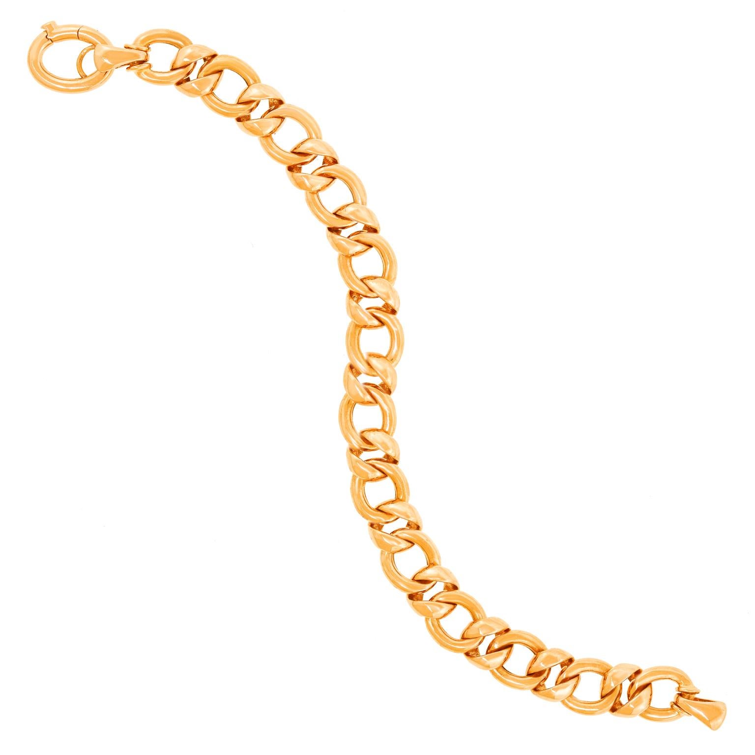 Bracciale A Link in oro di A. Kurz in vendita 5