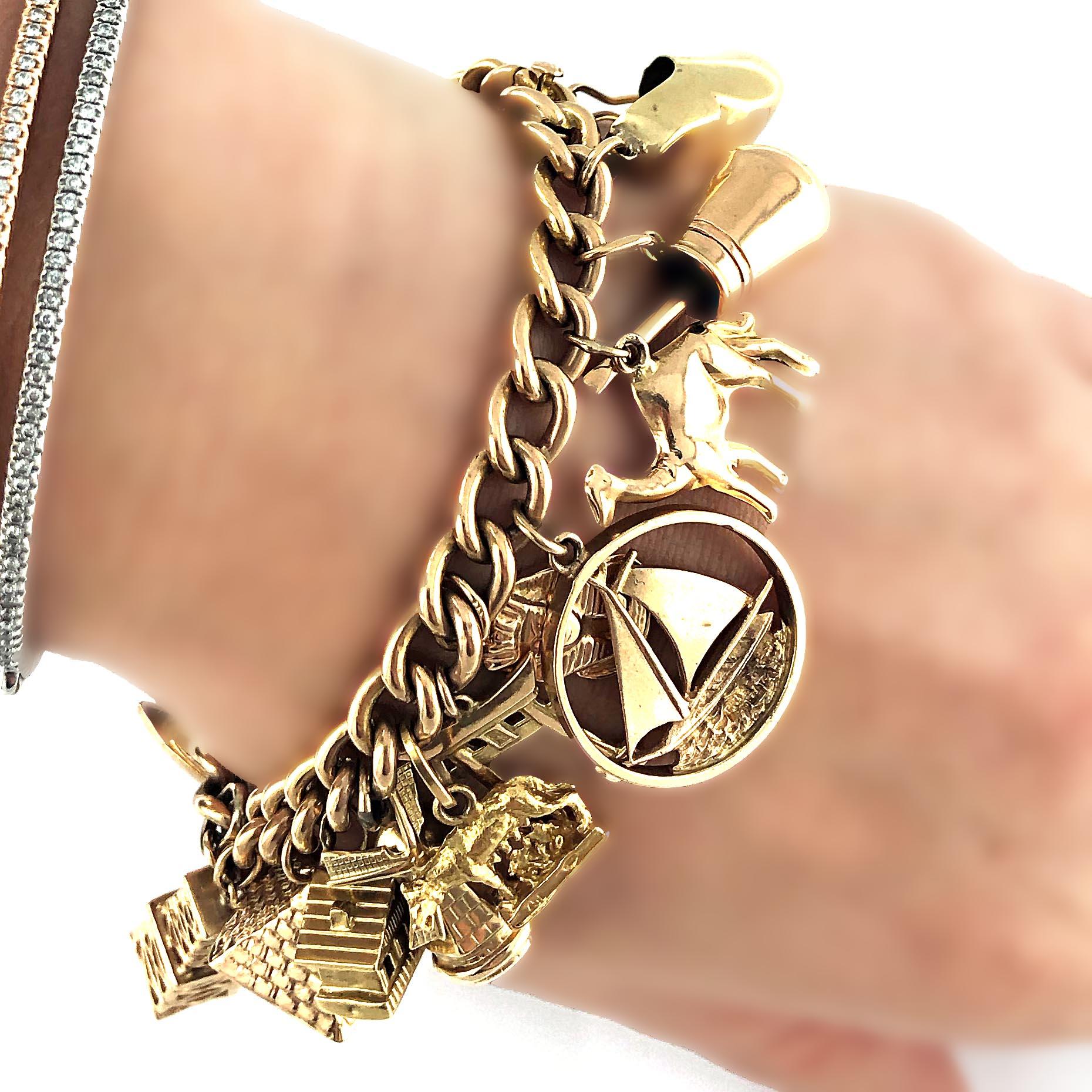 vintage charm bracelets