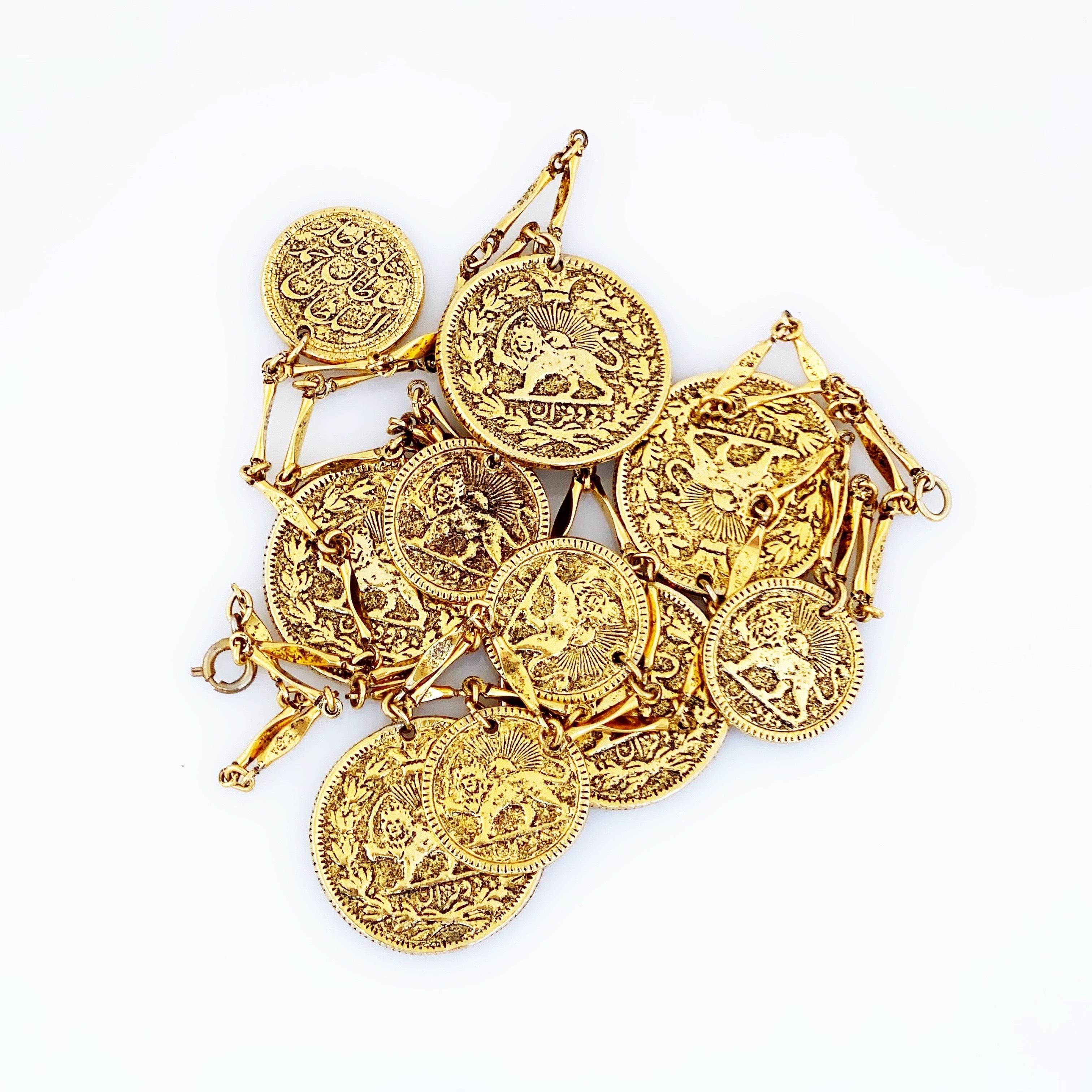 persian lion necklace