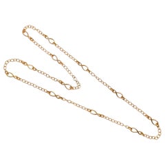 Gold Long Chain Necklace