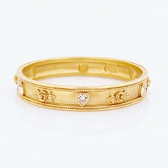 Bracelet en or "Love Blooms" d'Elizabeth Taylor pour Avon:: 1990