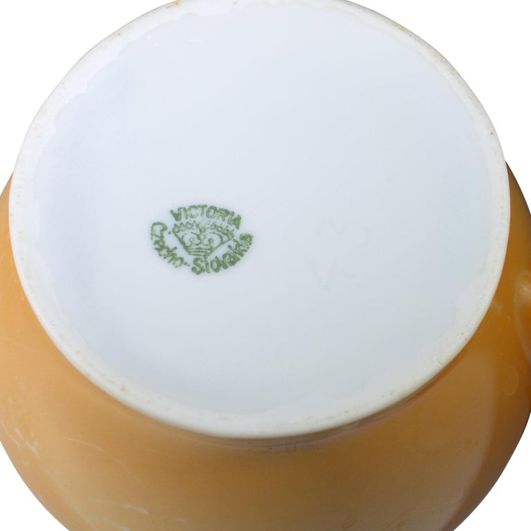 Gold Lusterware Tea Set Czech Slovakia For Sale at 1stDibs