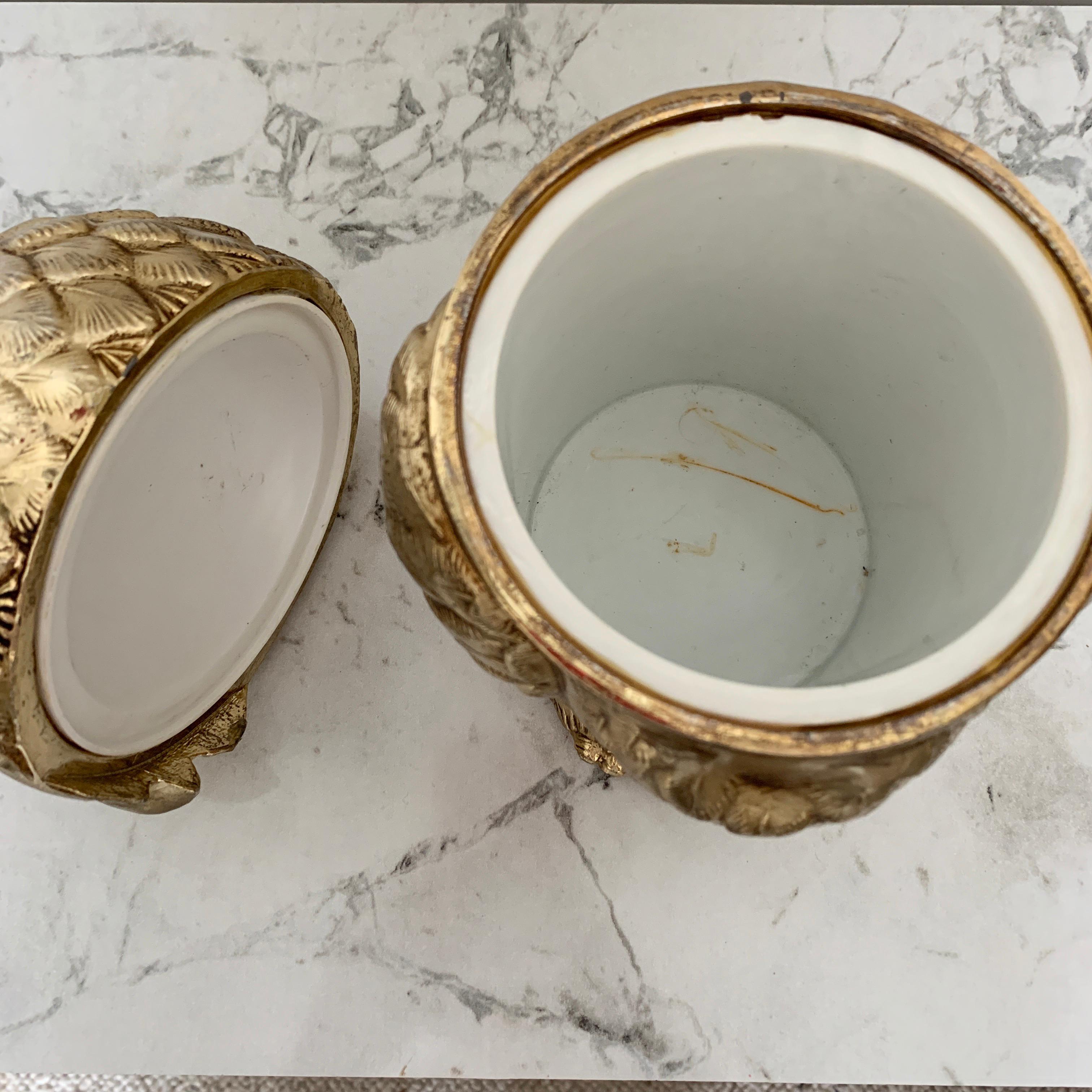 Gold Mauro Manetti Owl Ice-Bucket, Italy, 1960s 1