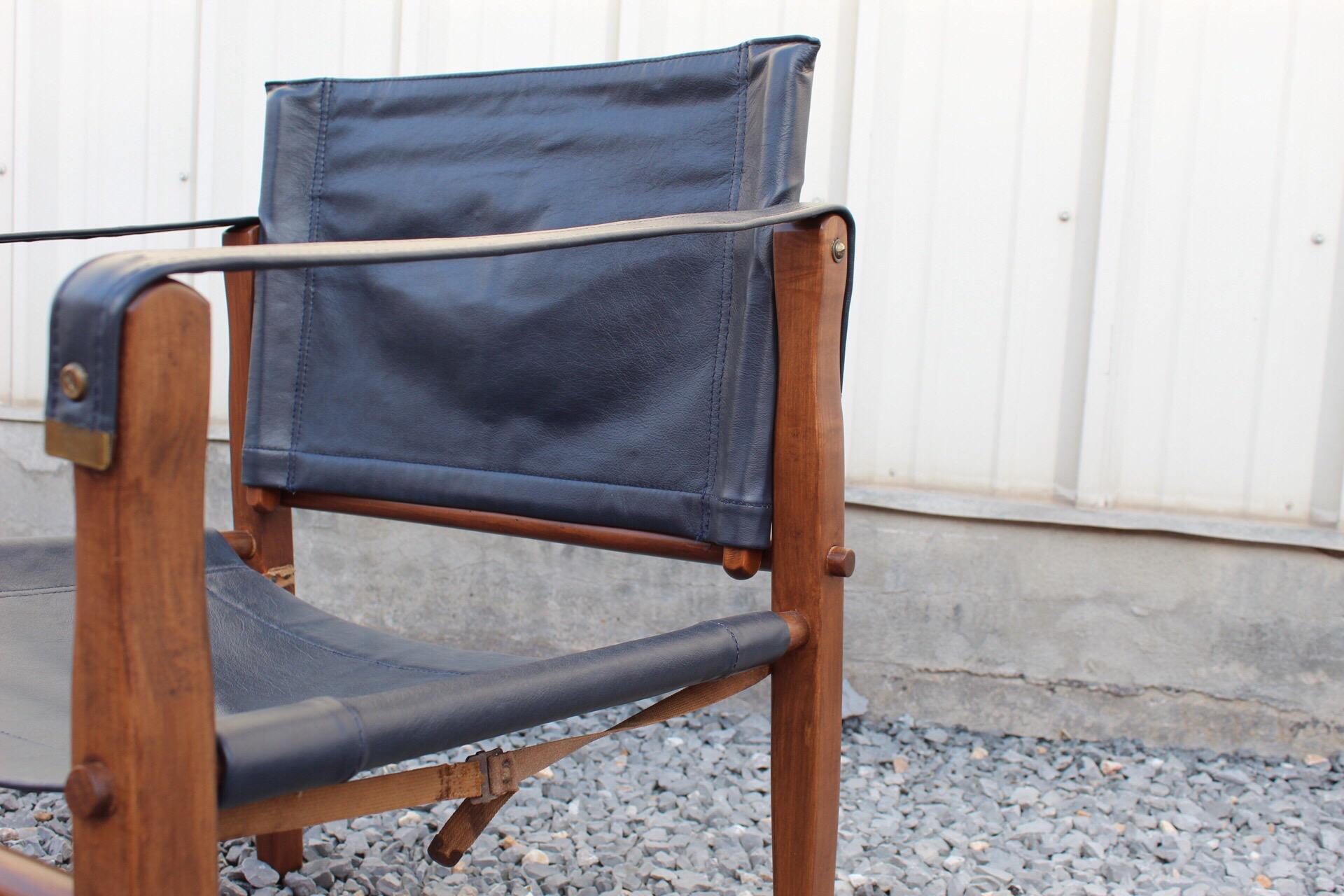 Leather Gold Medal Safari Chair