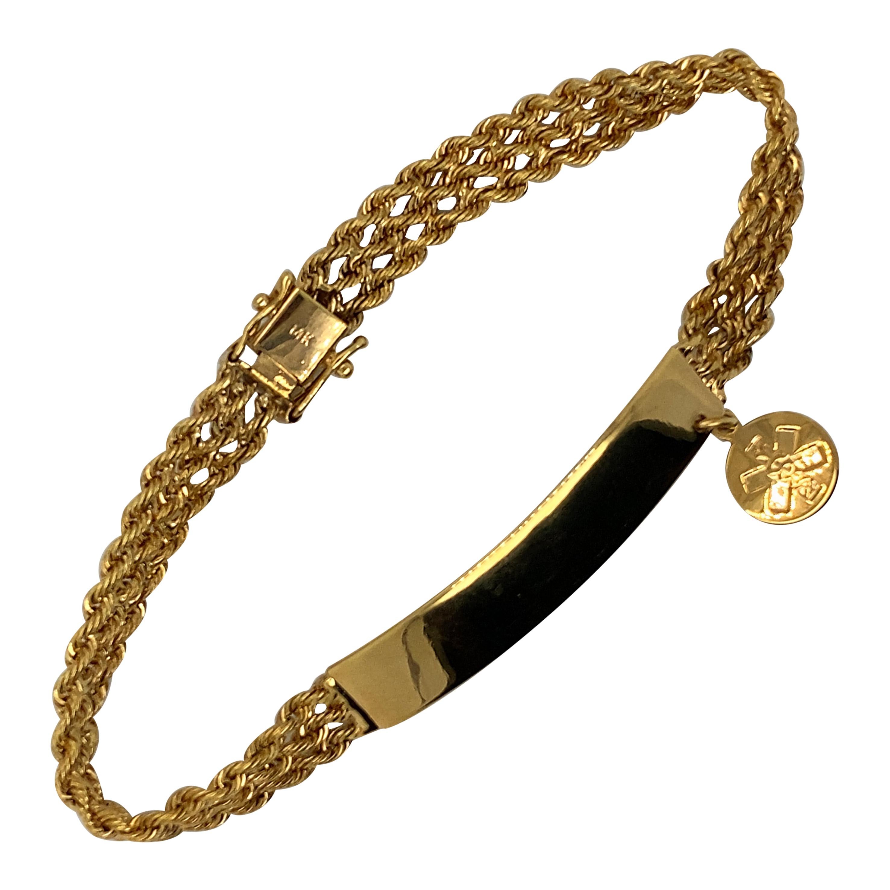 Update more than 155 gold allergy bracelets super hot - ceg.edu.vn