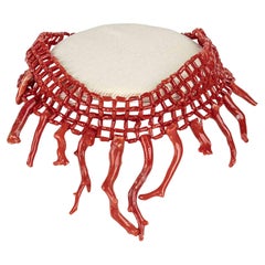 Gold, Mediterranean Coral Necklace