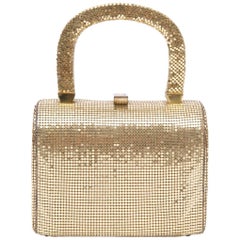 Gold Mesh Box Bag