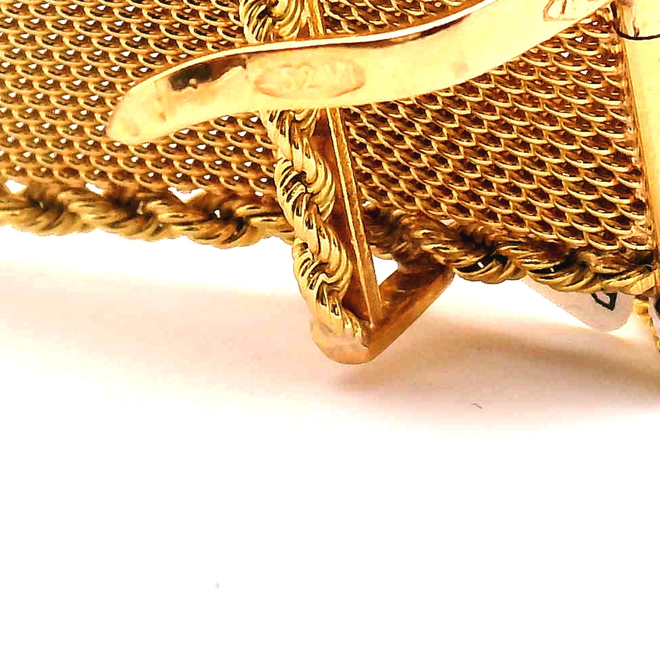 Bracelet en maille d'or en vente 7