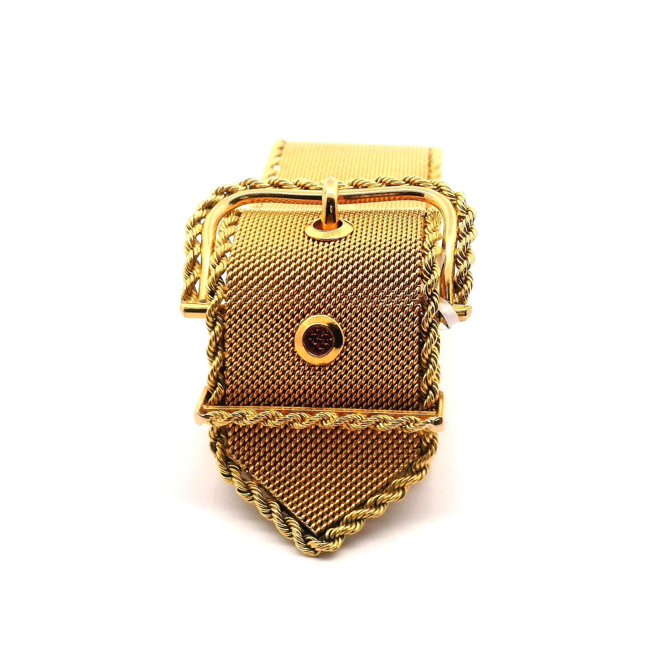 Bracelet en maille d'or en vente 3