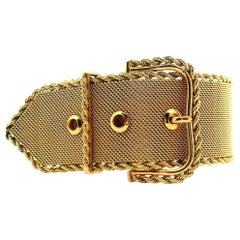Gold Mesh Bracelet Belt