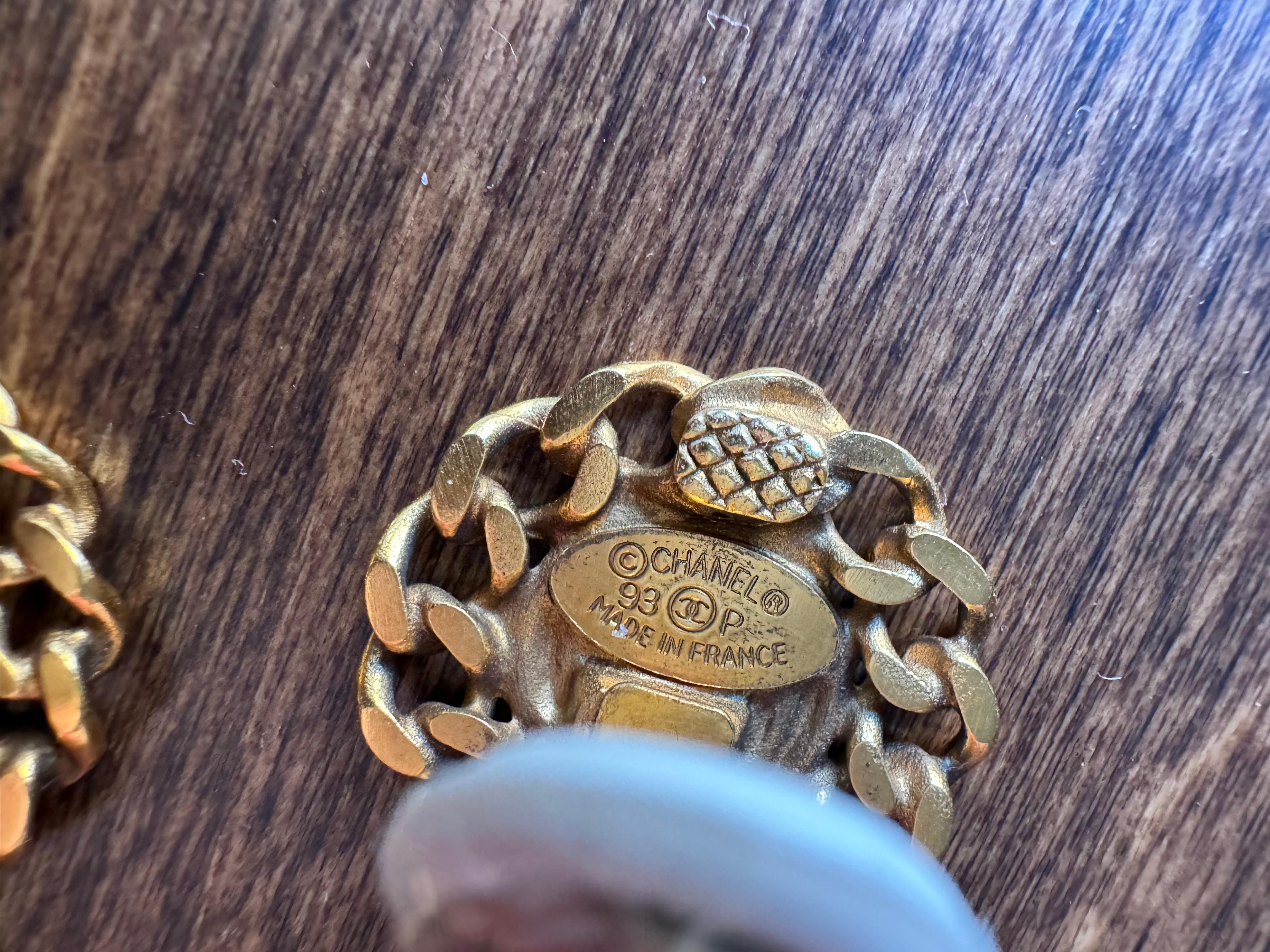 Goldmetall Cambon Paris XXL Herz und Pfeil Tropfenohrringe, 1993 im Angebot 3