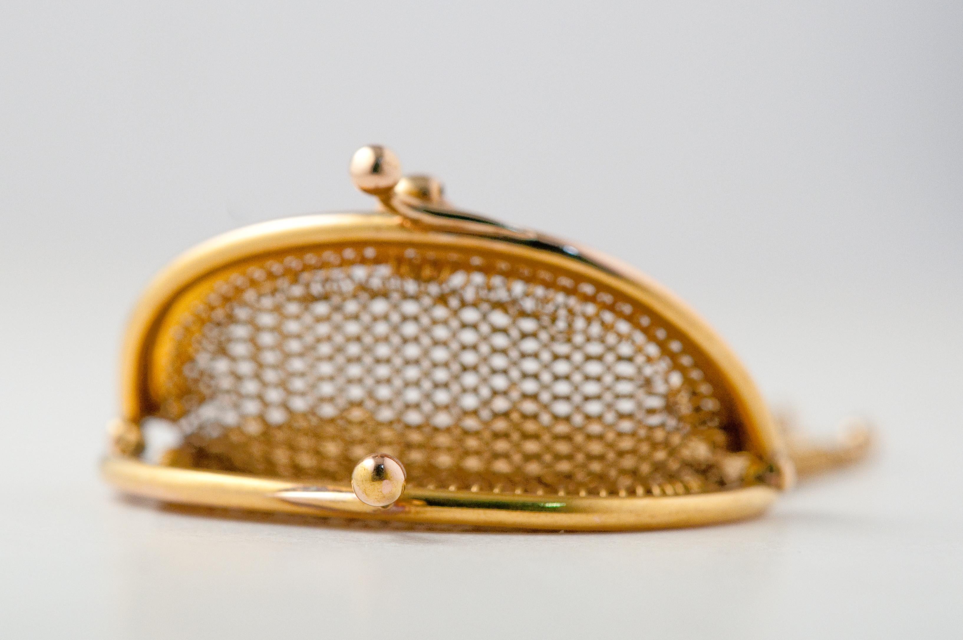 Modern Gold Minaudiere, 18 Carat from Another Era