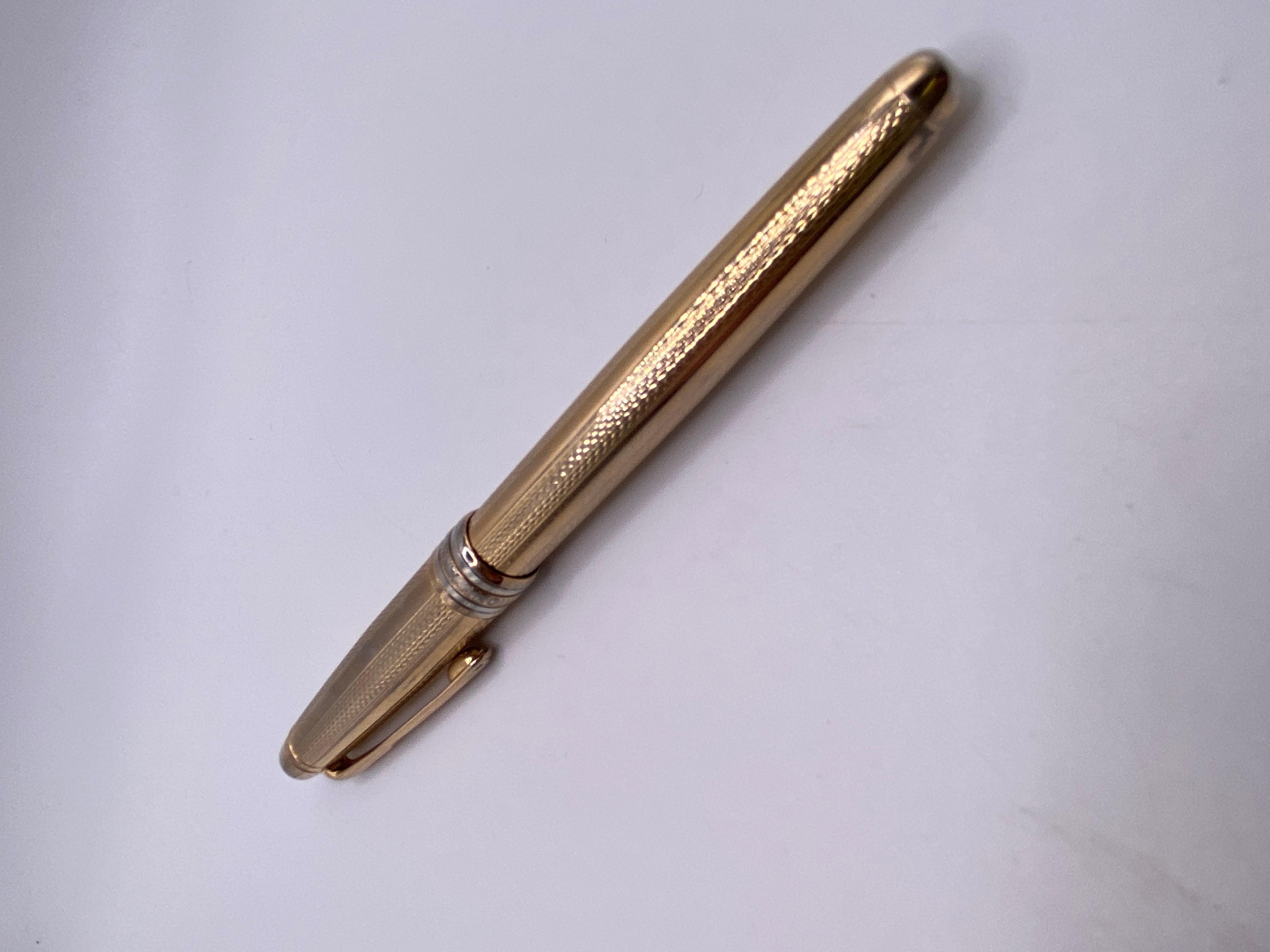 14ky Montblanc Meisterstuck fountain pen. Style 4810.