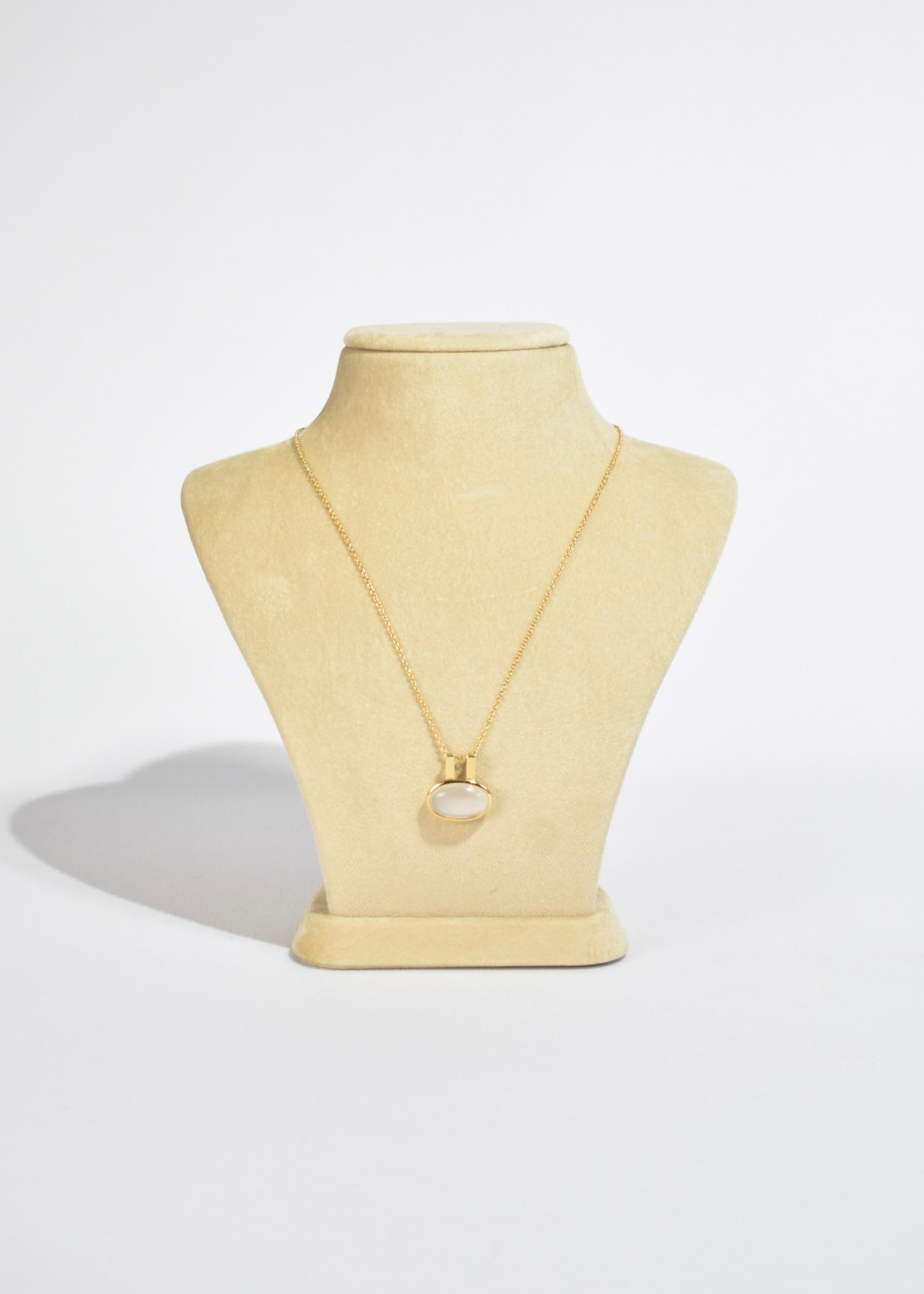 moonstone necklace vintage