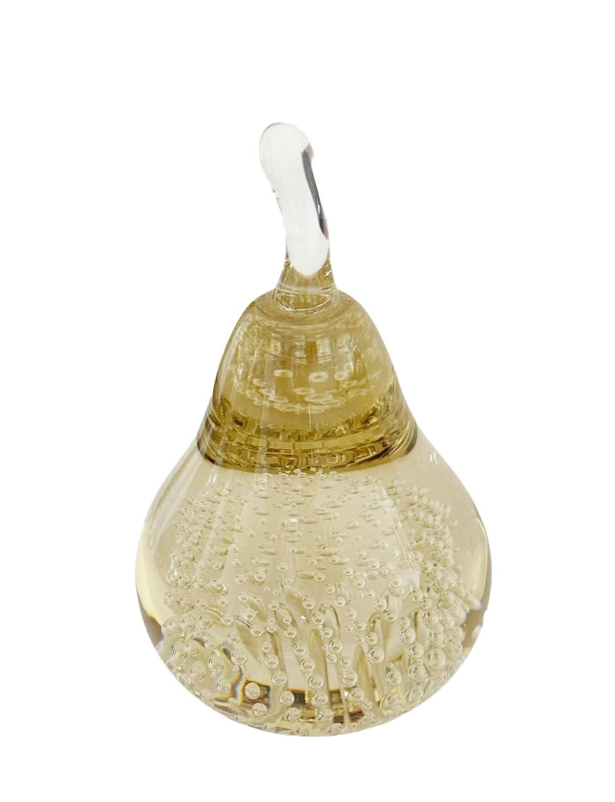 Gold Murano Birne (Italienisch) im Angebot