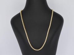 Collier en or 18 carats serti de 107 diamants taille brillant, 6,00 carats, neuf