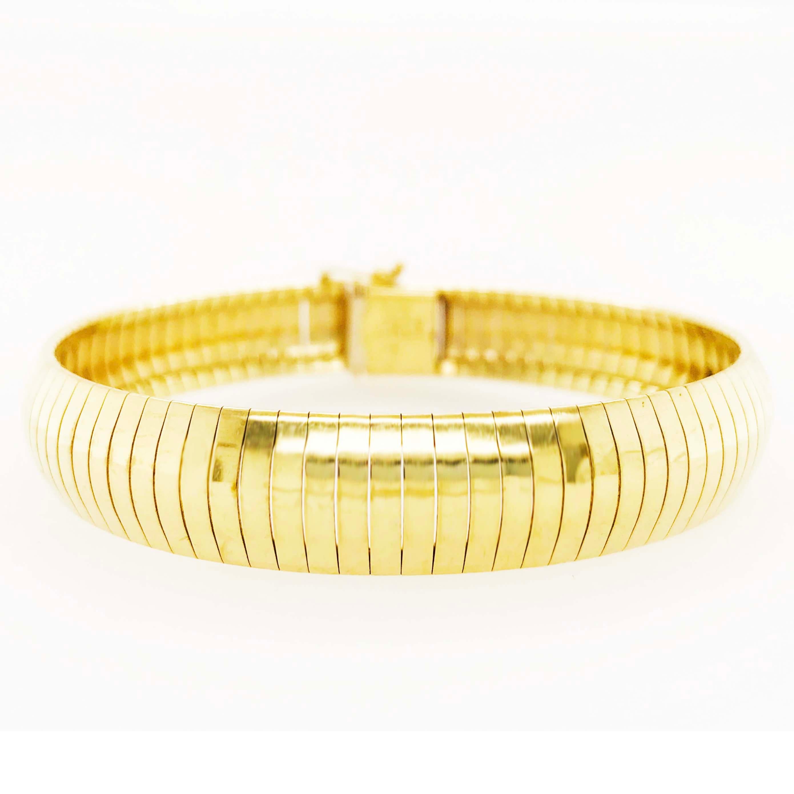 14 carat gold bangles
