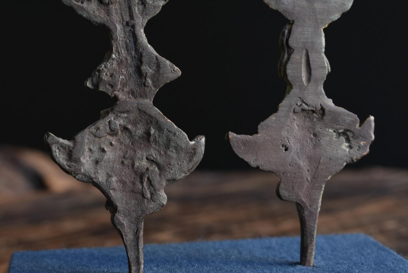 Ornamenti in oro di antiche statue di Buddha cinesi / XVII-XIX secolo in vendita 4