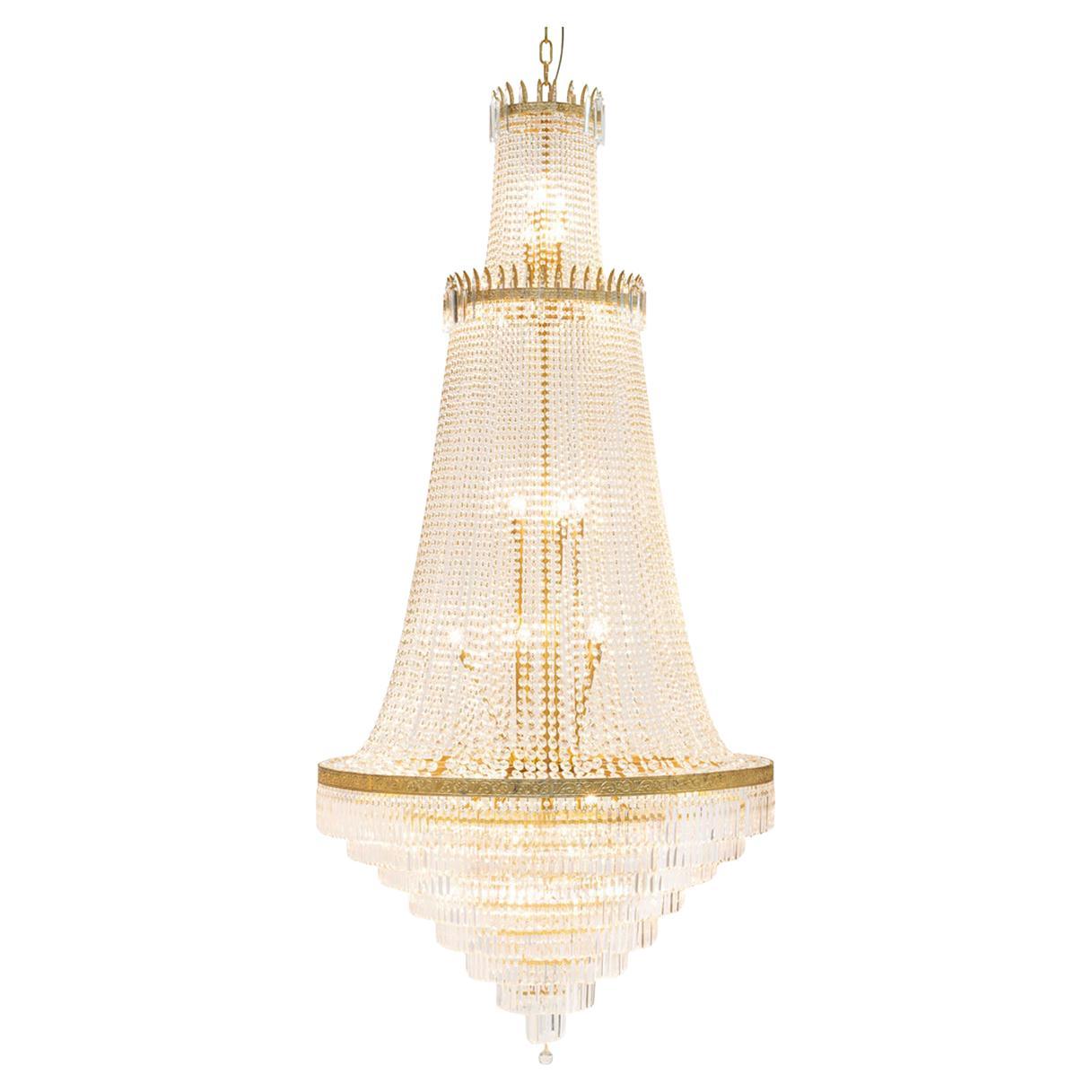 Gold Palace Chandelier For Sale