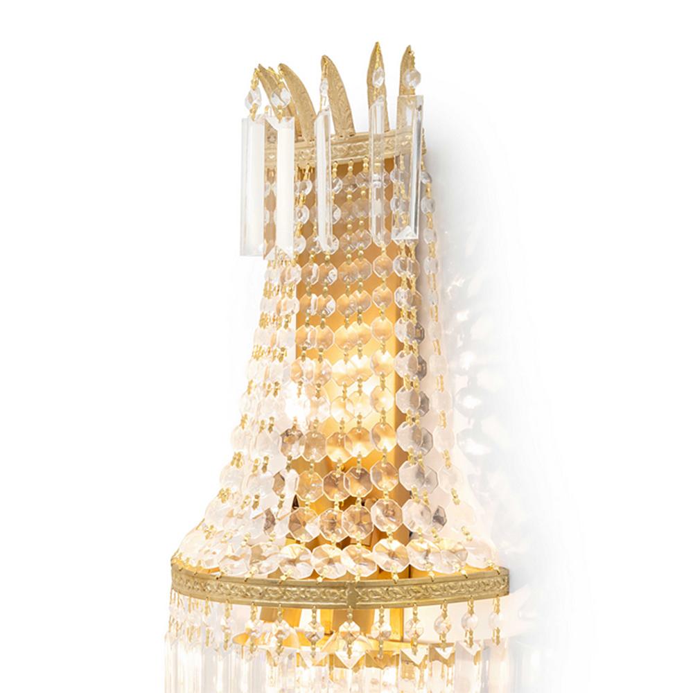 Gold Palace Wall Lamp In New Condition For Sale In Paris, FR
