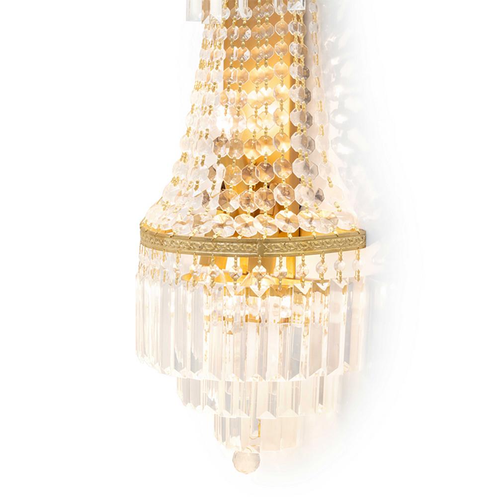 Contemporary Gold Palace Wall Lamp For Sale